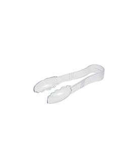 Winco PUTF-6C 6" Polycarbonate Utility Tongs, Clear - CA