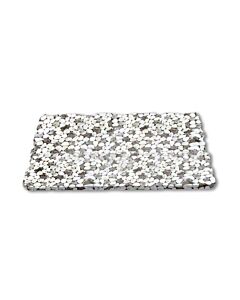 Elite Global Solutions 23-3/4" x 15" x 5/8" Rectangular Riser w/one straight edge River Rock, QS2415RR