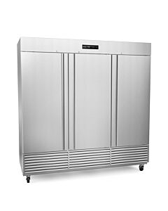 Fagor QVR-3-N 81" Triple Section Reach-In Refrigerator with Solid Doors 72 Cu. Ft. 115V/1 - CA