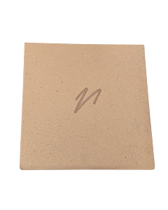 Valoriani 13-3/4" x 15-3/4" Rectangular Refractory Pinsa Pizza Stone (for Use in Standard Ovens)