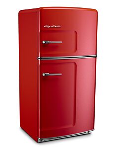 Big Chill 33" Retro Original Fridge - Cherry Red - CA