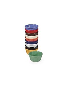 GET RM-401 4 oz., 3.25" Fluted Ramekin, 1.75" Deep - 48/case