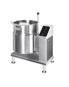 Cleveland KET20T Floor Type Lever Tilt 2/3 Steam Jacketed Electric Kettle 20 Gallon/ 80 Liters - 208/240V