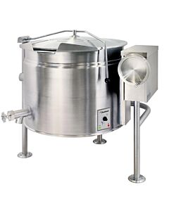 Cleveland KEL80T Floor Type Tilting 2/3 Steam Jacketed Electric Kettle 80 Gallon/ 300 Liters - 208/240V
