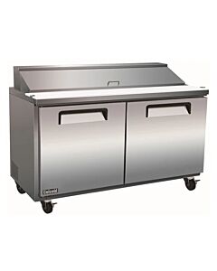 Celcold-CSP4812 48" Double Door Refrigerated Sandwich/Salad Prep Table- 12 Cu.Ft. - USA