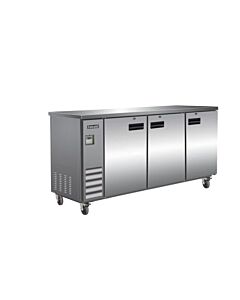 Celcold CBB72S 73" Stainless Steel Back Bar - 17.26 Cu.Ft