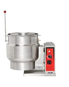 Vulcan K12ETT, 12 Gallon Electric Steam 2/3 Jacket Kettle, Countertop, Tilting - 12,000 Watt, 208V, 3 Phase