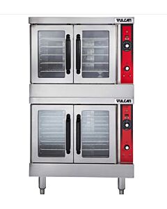 Vulcan VC44ED Double Full Size Electric Convection Oven - 12.5 kW, 240v/3Ph