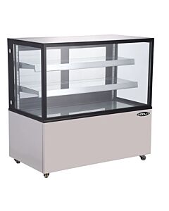 KOOL-IT KBF-36D 36" Dry Flat Glass Display Case - 10 Cu. Ft.