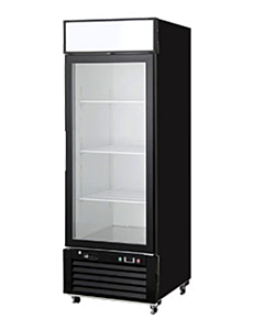 EFI C1-27GDVC 27" One Glass Door Refridgerator Merchandiser, Right-Hand