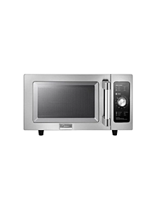 Midea 1025F0A Light-Duty Commercial Microwave Oven with Dial Control - 1000W, 0.9 cu.ft.