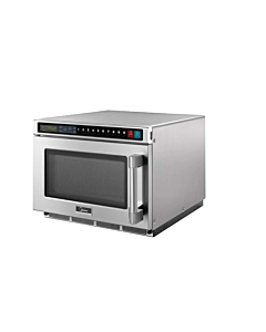 Midea 1817G1A Heavy Duty Commercial Microwave with Push Button - 1800W, 0.6 cu.ft.