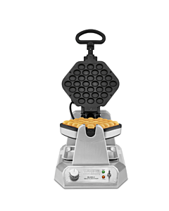 Waring WBW300X Heavy-Duty Bubble Waffle Maker with Serviceable Plates, 120V/1200W, cETLus/NSF