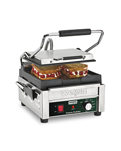 Waring WFG150 Tostato Perfetto® Compact Flat Toasting Grill, 9.75" x 9.25", 120V/1800W
