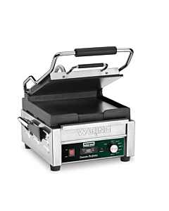 Waring WFG150T Tostato Perfetto® Compact Flat Toasting Grill with Timer, 9.75" x 9.25", 120V/1800W
