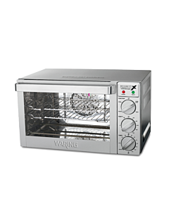 Waring WCO250X Quarter-Size Commercial Convection Oven, 120V/1700W