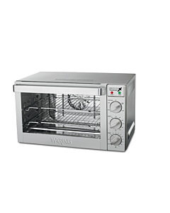 Waring WCO500X Half-Size Commercial Convection Oven, 120V/1700W