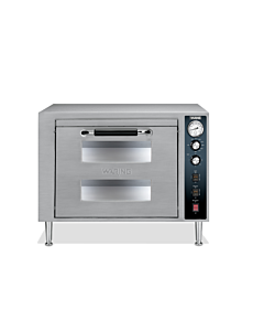 Waring WPO700 18" Double-Deck Pizza Oven, Single Chamber, 320V/3200W