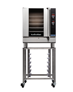 Turbofan G32D5/SK32 29" Full Size Sheet Pan Digital/Gas Convection Oven on a Stainless Steel Stand
