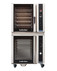 Turbofan E35D6-26/P85M8 36" Full Size Digital/Electric Convection Oven on a 8-Tray Manual/Electric Proofer/Holding Cabinet