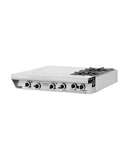 Garland M43-1T Master Series 34" Liquid Propane Modular Top Range with 12" wide Hot Top, 4 Open Burners - 102,000 BTU - USA