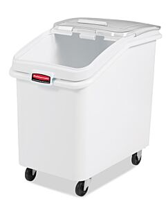 Rubbermaid RCP-3603-88-WHT Ingredient Bin With 32 Oz Scoop - CA