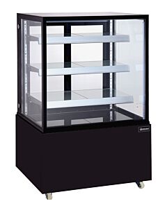 Omcan Square Black Glass Floor - USA
