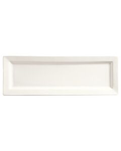 World Tableware - Slate 16" x 5 1/2" Rectangular Plate, 12 / case SL-22
