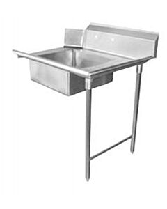 Zanduco 36" Right Side Soiled Dish Table with Sink