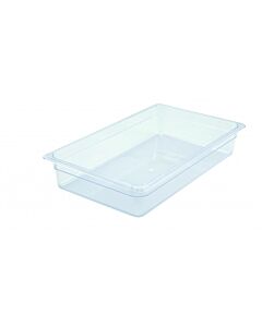 Winco SP7104 Full Size 1/1 Polycarbonate Food Pan 4" Depth - CA