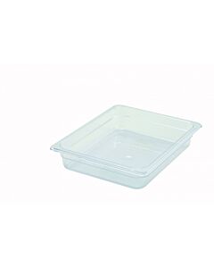 Winco SP7202 1/2 Size Polycarbonate Food Pan 2 1/2" Depth - CA