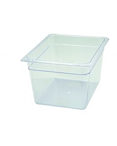 Winco SP7208 1/2 Size Polycarbonate Food Pan 8" Depth - CA