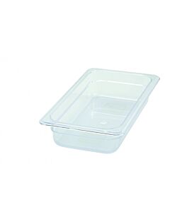 Winco SP7302 1/3 Size Polycarbonate Food Pan 2 1/2" Depth - USA