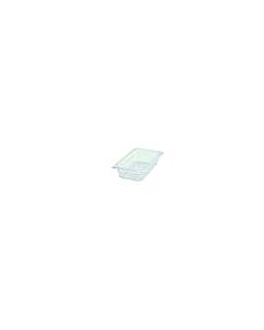 Winco SP7406 1/4 Size Polycarbonate Food Pan 6" Depth - CA