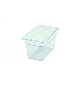 Winco SP7406 1/4 Size Polycarbonate Food Pan 6" Depth - USA
