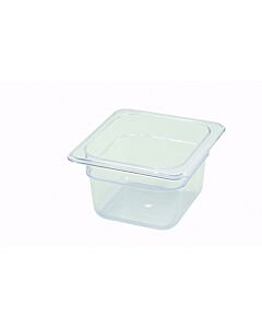 Winco SP7604 1/6 Size Polycarbonate Food Pan 4" Depth - USA
