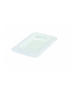 Winco SP7900S 1/9 Size Polycarbonate Food Pan Cover, Solid - USA