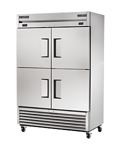 True T-49DT-4-HC 54" Solid Half Dual Temperature 4-Door Reach-In Refrigerator / Freezer - CA