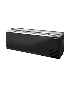 True TD-95-38-HC 95" Solid Slide Lid Deep Well Bottle Cooler