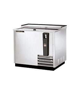 True TD-36-12-S-HC 37" Stainless Steel Horizontal Beer Bottle Cooler
