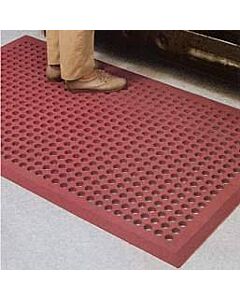 Omcan Terracotta Mat - 3' x 5' x 3/8