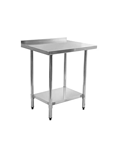Zanduco 30'' Depth Stainless Steel Standard Worktable with Undershelf and 4