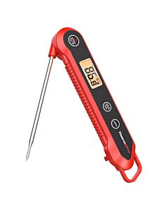 ThermoPro TP03HW Instant Read Waterproof Cooking Thermometer with Backlight, Magnet, Lock Function, °F/°C Toggle