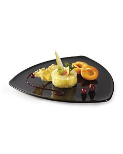 GET TP-12-BK Black Elegance™ 12" Triangle Plate - 12/case