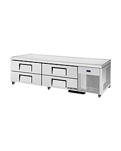 True TRCB-79 79" Four Drawer Refrigerated Chef Base