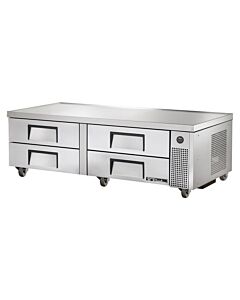 True TRCB-72 72" Four Drawer Refrigerated Chef Base
