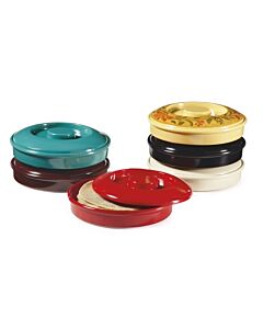 GET TS-800-TE Viva Mexico™ 7.75" Tortilla Server with Lid, 1.25" Deep - 24/case