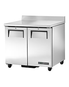 True TWT-36-HC 36" 2 Solid Doors Worktop Refrigerator - 115V - USA