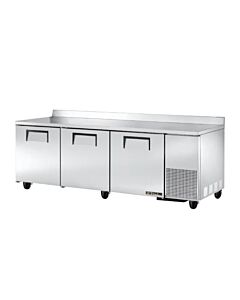True TWT-93-HC 93" 3-Door Deep Worktop Refrigerator