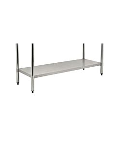 Zanduco 18" x 24" Galvanized Steel Undershelf for Standard Work Table - CA